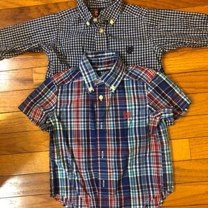Bundle Chaps 2T Dress shirits